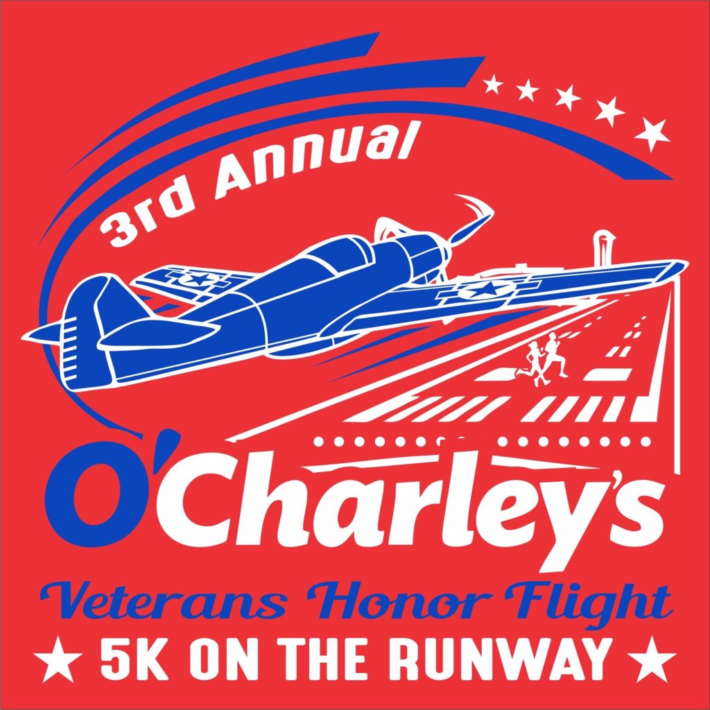 O’Charley’s 5k On The Runway Veterans Honor Flight