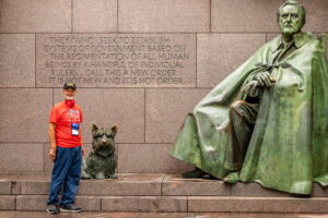 Flight 7 at FDR Memorial